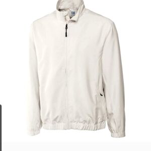 Cutter & Buck Men's Windtec Astute Full Zip Windbreaker Size Large Golf Preppy